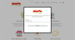Desktop Screenshot of difadom.com